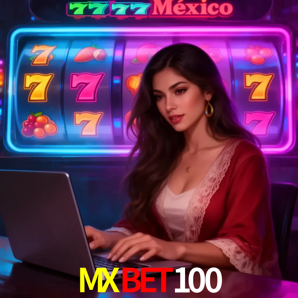 MXBET100 Slots - tragamonedas, RTP y control Tragamonedas MXBET100 con símbolos, saldo móvil y reglas de apuesta visibles